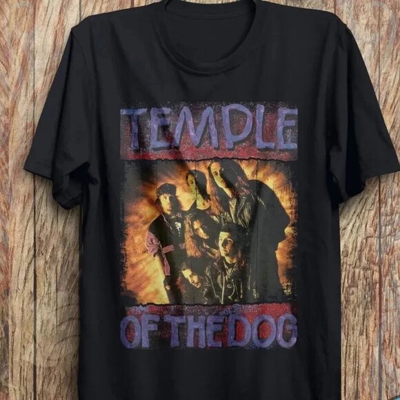 Vintage Temple of the Dog Band 90's T-Shirt, Tour Shirt, Rock Band Music Shirt - Picture 1 of 5